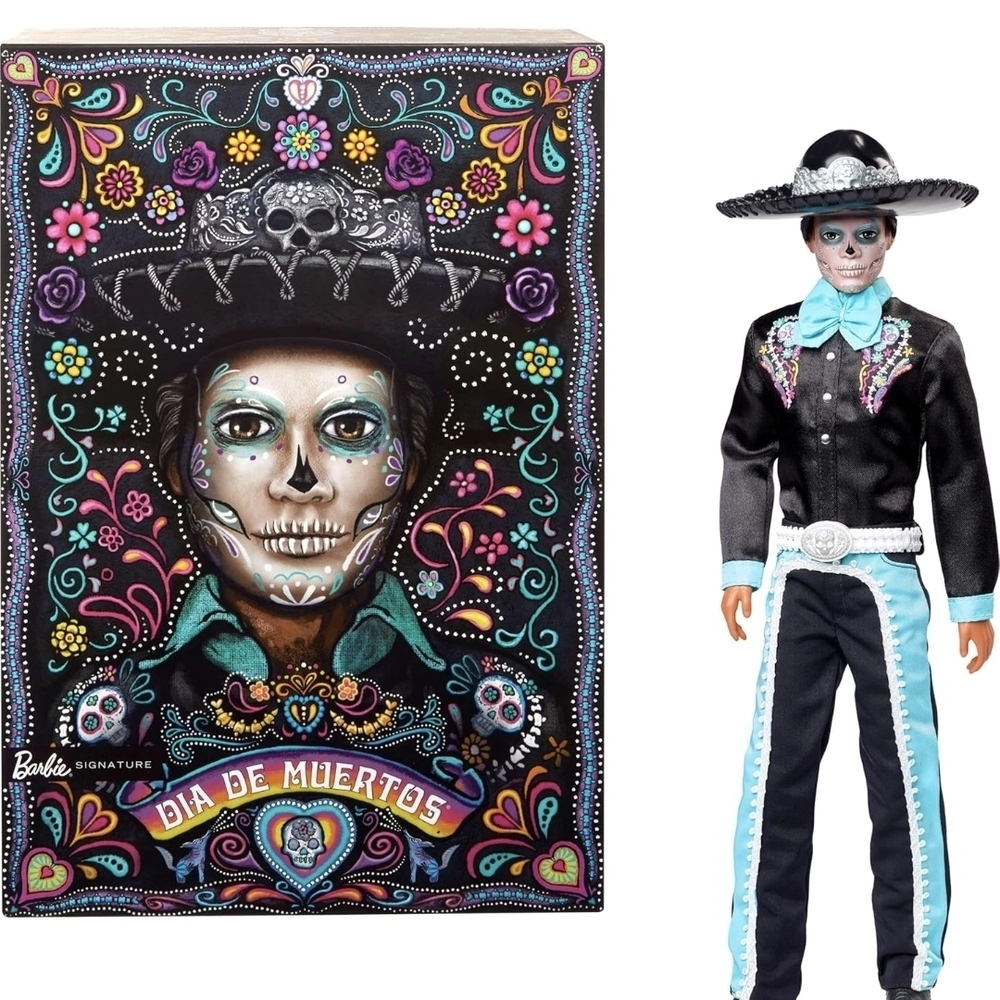 Barbie Signature Dia De Muertos Ken Doll 2024, New In Mattel Box